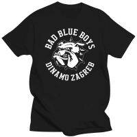 ดินาโมซาเกร็บ Bad Blue Boys Tops Tee T เสื้อ Ultras โครเอเชีย Harajuku Men Tops เสื้อยืด