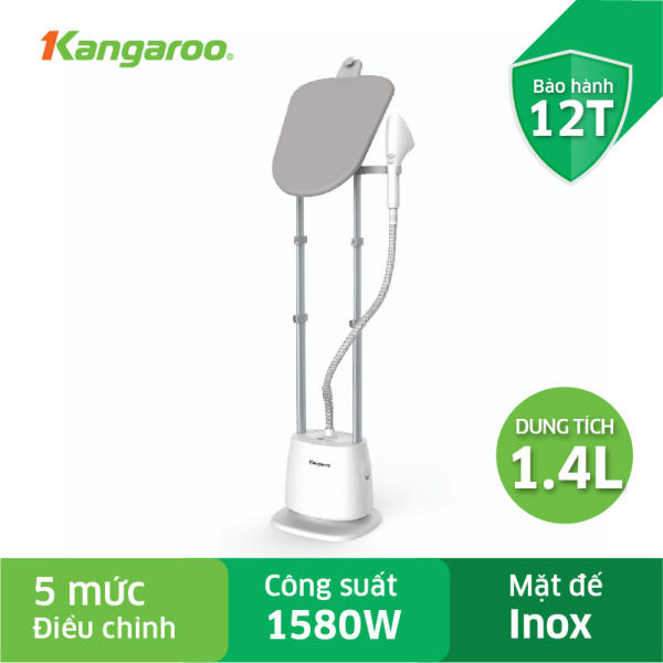 Bàn ủi hơi nước đứng Kangaroo KG75B8 – Công suất 1580W – Dung tích 1,4 Lít – 5 chế độ