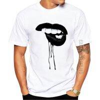 Cotton Newest Funny Men Tshirt Black Lips Printed Graphic Tshirt Cool Tee Hipster