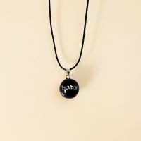 [COD] Hot Europe and the States new lettering baby pendant fashion long pregnant women fetal education piano music ball necklace sweater chain wholesale