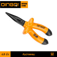 DINGQI คีมปากแหลม ขนาด 6 นิ้ว 8 นิ้ว รุ่น 23006-8