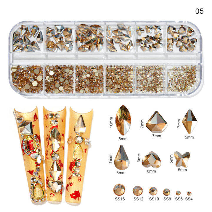 3d-หลายขนาดคริสตัลเล็บ-r-hinestones-f-latback-ab-คริสตัลเพชรเล็บหินเงา-f-latback-อัญมณี-diy-ตกแต่งเล็บ