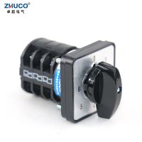 【YF】✥  ZHUCO LW8D-10/0-6.3 10A 660V Three Poles Positions Cam Changeover Selector Knob