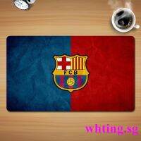 【Ready Stock】！！！NEW!Barcelona team logo football Mousepads Messi  benchmarking personalized custom oversized thickened multi mouse pad