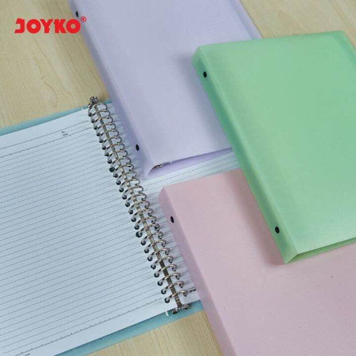 BINDER NOTE B5 POLOS WARNA PASTEL | JOYKO MHPT-143 | 26 RING | Lazada ...