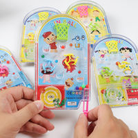 5Pcs Cartoon Big Pin Ball Puzzle Marble Game Toy Kids Birthday Party Favor Souvenirs Baby Shower Pinata Return Gift Present