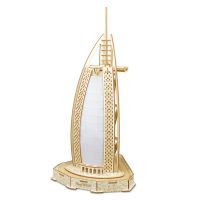 ‼️สต็อกไทย พร้อมส่ง‼️ จิ๊กซอว์ไม้ JIGZLE(NEW-LAND) 3D PLYWOOD - Burj Al Arab จิ๊กซอว์ไม้ ขนาดใหญ่ ต่อได้ทั้งเด็กและผู้ใหญ่