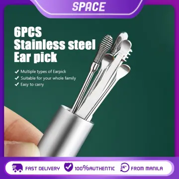 6PCS Ear Cleaner Wax Removal Tool Earpick Sticks Earwax Remover Curette Ear  P 🔥