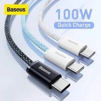 Baseus 100W สายชาร์จเร็ว Type-C To 5A สําหรับโทรศัพท์มือถือแท็บเล็ตสําหรับ Applebook 2020 Air4 รองรับ 480Mbps