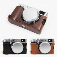 เคสหนังแท้สำหรับกล้อง FUJIFILM Fuji X100F