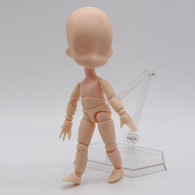 LIAND ขาตั้งข้อต่อตามร่างกายสามารถขยับได้ DIY ตุ๊กตาหุ่นของเล่น15ซม. ของเล่นเด็กตุ๊กตาขยับแขนขาได้วาดรูปตุ๊กตาเด็กทารกเปลือย