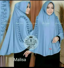 COD) JUMBO Khimar Syari 2 layer KHIMAR NAIRA CERUTY JUMBO Jilbab