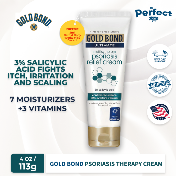 Gold Bond Ultimate Psoriasis Therapy Cream 4.0 oz Lazada PH