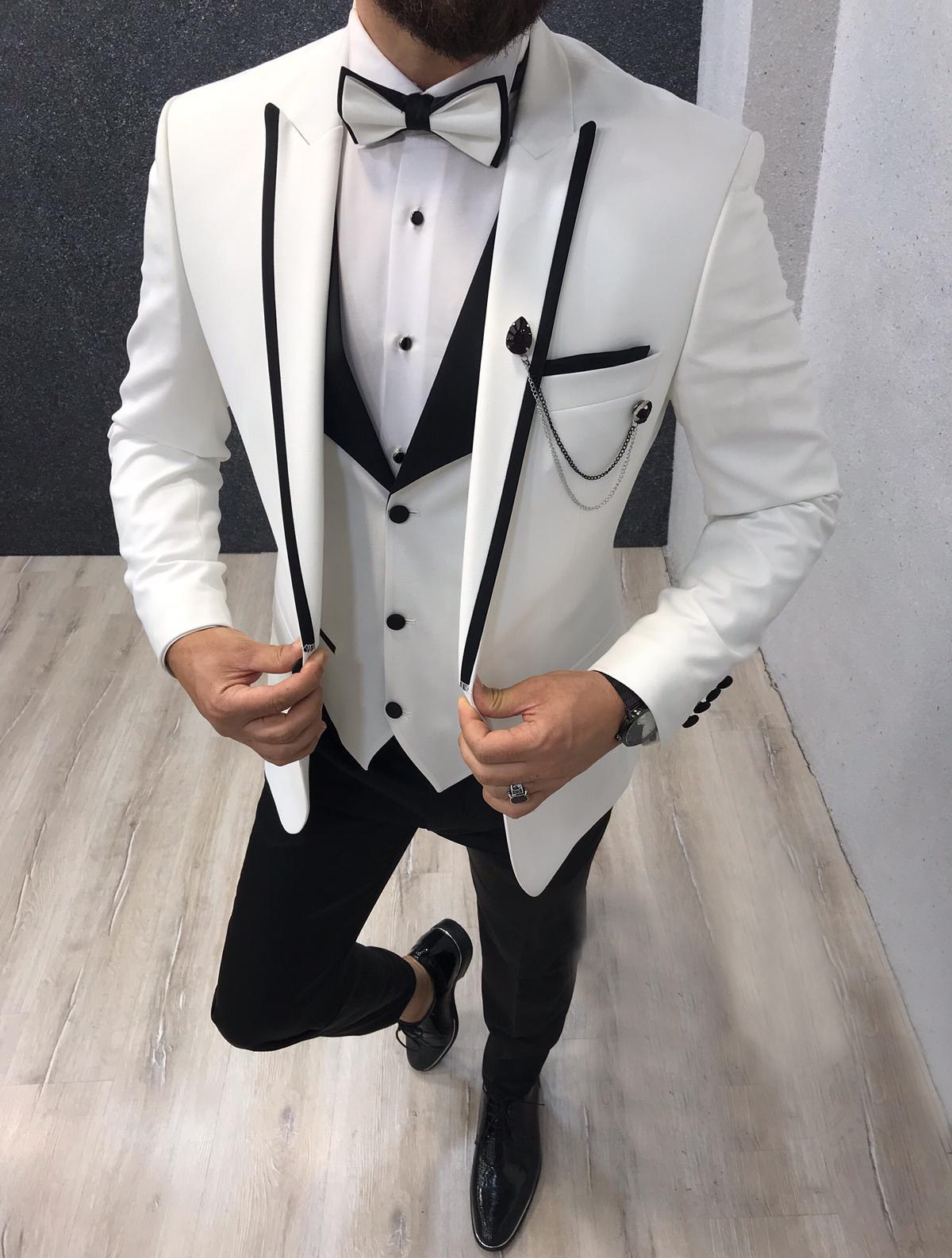 New Mens Slim Fit Casual Velvet Blazer Shawl Lapel One Button Tuxedos Groomsmen Suit Jacket