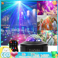 Ktv รีโมทคอนโทรลอินฟาเรดแบบพกพาไฟเวทีโปรเจคเตอร์ Rgb Led 8W,ไฟปาร์ตี้โชว์ Ktv