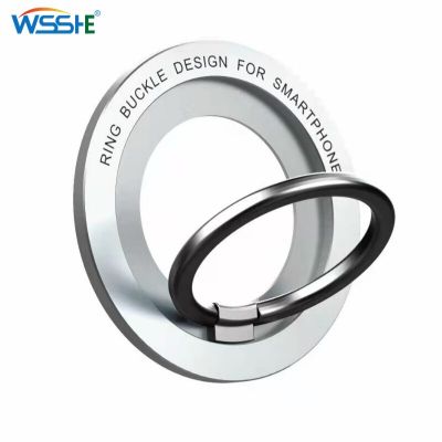 Disc Magnetic Ring Phone Holder for IPhone 12 13 14 Mini Pro Max Ultra-thin Metal Magnetic Ring Buckle Phone Holder Car Mounts