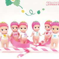 SONNY Angel blind strawberry Cafe Series อะนิเมะรูปน่ารัก Caja กระเป๋าลึกลับกล่อง Kawaii Collection Surprise วันเกิด Toy