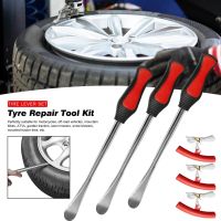 {7ho car tools} รถจักรยานยนต์จักรยานยางเปลี่ยนคันโยกอัตโนมัติช้อนยางชุดเปลี่ยนก้านเครื่องมือริมป้องกันมืออาชีพเครื่องมือซ่อมแซมยาง