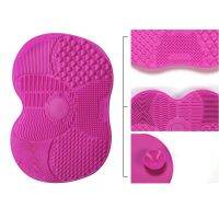 Colorful Cleaner Scrubbe Board Makeup Washing Silicone Gel Cleaning Foundation