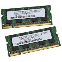 2x 2GB DDR2 PC2-5300 SODIMM RAM Memory 667MHz 200-pin Notebook Laptop