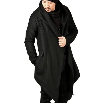 Men's hot sale hooded overcoat