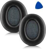 เปลี่ยน Earpads Cushions Earmuffs สำหรับ Anker Soundcore Life Q20 Q20 BT หูฟัง (สีดำ)