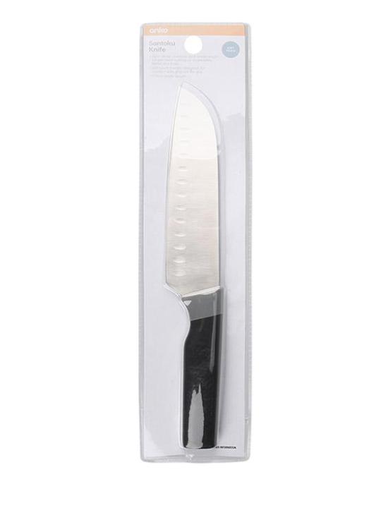 roja มีดแล่เนื้อ Santoku สีเงิน ขนาด 17.5 ซม.