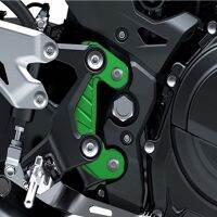 ตัวยึดสำหรับรถจักรยานยนต์คาวาซากิ NINJA400 Z400นินจา400ยกที่เหยียบเพิ่มความสูงตัวยึดด้านหน้าแป้นเท้าหลัง CNC