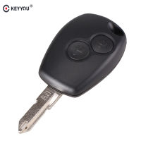 KEYYOU 10x New Replacement 2 Buttons Remote Key Shell Case For Renault Duster Logan Fluence Clio Free shipping