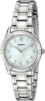 Timex Womens Easton Avenue Watch Silver-Tone/Mother of Pearl