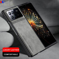 เคสหนังหนังแกะสำหรับ Xiaomi คละแบบ3มิกซ์พับ3 Fold3เคสโทรศัพท์ MixFold3เป็นประกายน้ำแข็งสุดหรูบางพิเศษเกราะแข็งกันกระแทกให้ความรู้สึกสบายฝาพับ