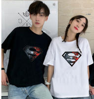 BK-393 (S-3XL)  เสื้อยืดแขนสั้นพร้อมส่ง 8สี ลายการ์ตูน ขายดีตามเทรนต์ ลายน่ารัก สีสันสดใส่น่ารัก ใส่ได้ทั้งหญิงและชาย (S-3XL)