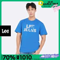 LEE เสื้อยืดแขนสั้นผู้ชาย คอลเลคชั่น Lee Thai ทรง COMFORT รุ่น LE S223MTSSN44 ลี เสื้อยืดแขนสั้น เสื้อผ้าผู้ชาย เสื้อยืดแขนสั้นผู้ชาย