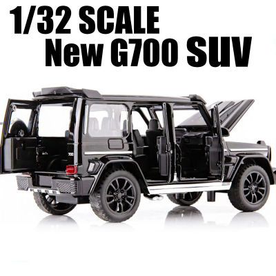 ใหม่จำลองสูง1:32ใหม่ G700 G65 SUV D iecast โลหะรถของเล่นรุ่นยานพาหนะแสงเสียงดึงกลับรถเด็กของเล่นของขวัญคอลเลกชัน