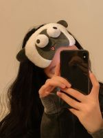 ☬ Cute lamb eye mask for girls to block light and sleep not to tie the head during lunch break and sleep to relieve eye fatigue cartoon and funny