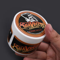 Sjqmjx SUAVECITO ผม Pomade สไตล์ที่แข็งแกร่งคืนขี้ผึ้งโครงกระดูกครีมผ่าน้ำมันผู้ชาย