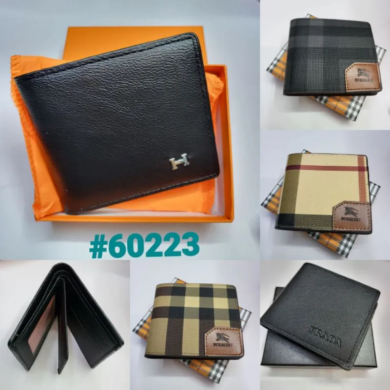 Hot selling #60223 high end mens wallet(With box)