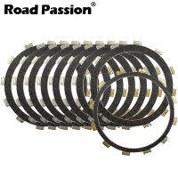 Road Passion 9Pcs รถจักรยานยนต์คลัทช์แรงเสียดทานแผ่นสำหรับ YAMAHA XV1600 XV 1600 1999-2003 XV1700 1700 2002-2014