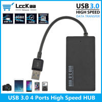 LccKaa USB HUB Adapter ความเร็วสูง USB 3.0 Hub ภายนอก4พอร์ต Adapter Splitter USB Expander สำหรับ PC แล็ปท็อปคอมพิวเตอร์อุปกรณ์เสริม