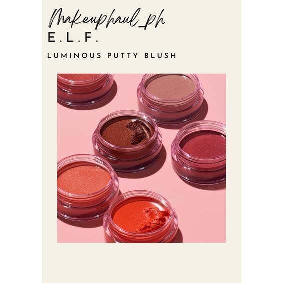 Elf Luminous Putty Blush Lazada Ph 1739