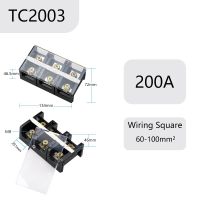 1ชิ้นสายเชื่อมต่อแบบสกรูกั้นกระแสสูง Tc 2003/4/บล็อกชุดขั้วต่อ Tc200 200a 600V