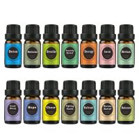 1 PCS Fragrance Oil 14 Scents Of Natural Essential Oil For Diffuser And Humidifier Stress Relief Relax Good Sleep Fresh Air 10ML