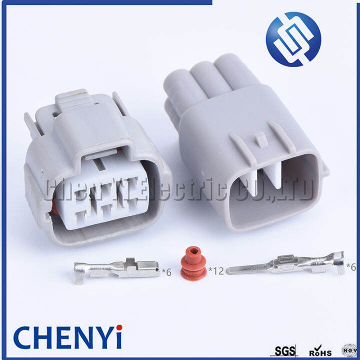 1 set 6 Pin（female +male）61880175 61890323 Auto TS Accelerator Pedal