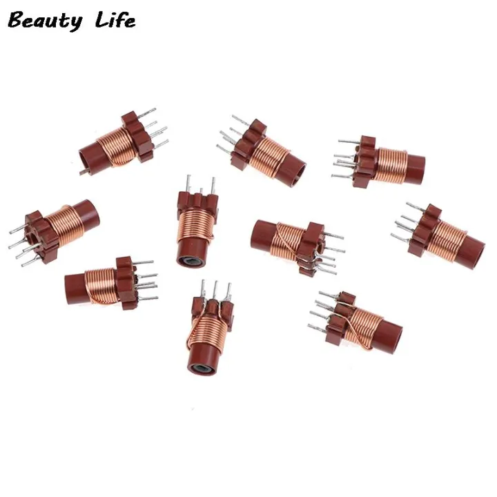 10Pcs 12T 0.6uh1.7uh ปรับความถี่สูง Ferrite Core Inductor Lazada.co.th