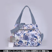 Double Layered Womens Waterproof Nylon Cloth Bag Korean Version Portable Shoulder Crossbody Bag K15257