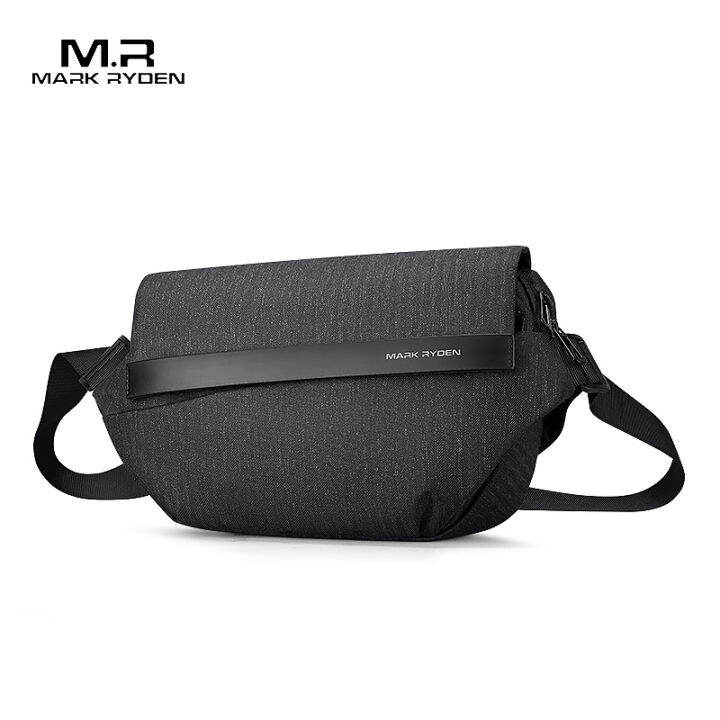 MARK RYDEN Messenger Bags for Men Water Resistant Short Trip Crossbody Bag Men Sling bag YKK