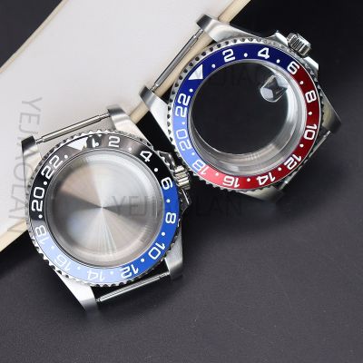 40Mm Watch Case Gmt-Master For Seiko Nh34 Nh35 Nh36/38 Miyota 8215 Eta 2824 Movement 28.5Mm Dial Waterproof Ceramic Bezel Insert