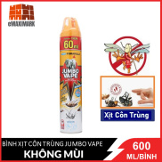 HCMBình xịt côn trùng JUMBO FIK Không mùi 600ml