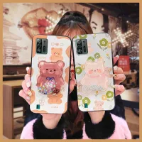 Anti-dust glisten Phone Case For ZTE Blade A52 Lite Cartoon Anti-knock Shockproof Cover cartoon armor case Original TPU