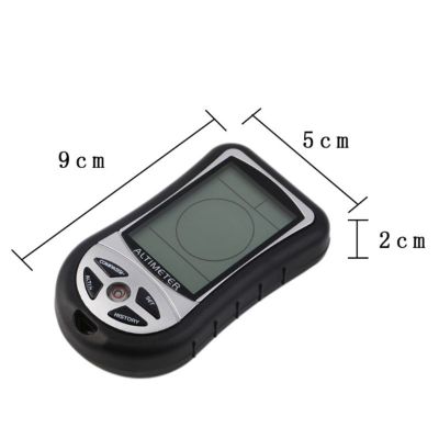 Digital 8 in 1 LCD Compass Barometer Altimeter Thermo Temperature Clock Calendar